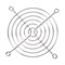 Решетка металлическая к вентилятору JAMICON С00035776 - фото 14774794