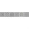 Бордюр Azori Ceramica 40,5x6,2 grazia grey nefertiti - фото 14790418