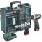 Аккумуляторный винтоверт Metabo PowerMaxx BS Basic Set 600080880 - фото 14799785