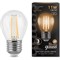 Лампа GAUSS LED Filament Шар - фото 14805991