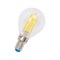 Светодиодная лампа Uniel LED-G45-5W/WW/E14/CL/MB GLM10TR - фото 14812864
