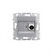 Телевизионная розетка Vesta Electric Exclusive Silver Metallic - фото 14816292