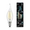 Лампа GAUSS LED Filament Свеча на ветру dimmable - фото 14820117