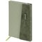 Ежедневник недатированный А5 145х215 мм, BRAUBERG "Stitch", под кожу, магнит, 160 л., оливковый, 116588 - фото 14824122