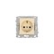 Одинарная розетка Vesta Electric Roma - фото 14846309