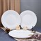 Обеденная тарелка Arya Home globe из опалового стекла - фото 14851806