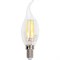 Светодиодная лампа Volpe LED-CW35-6W/3000K/E14/CL/SLF - фото 14860093