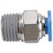 Цанговый прямой фитинг для трубки диаметром 6 мм SHPI PC 06-R02 - фото 14864119
