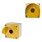 Корпус TDM КП101 c козырьком для кнопок 1 место IP66 ABS желтый - фото 14866338