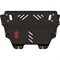 Защита картера и КПП для CITROEN C4 2007-2012 1.6/ PEUGEOT 308 2008-2015 1.4/ 1.6/ 2.0/ PEUGEOT 5008 2009-2016 1.6 МТ, гн Sheriff 1419 - фото 14871616