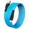 Кабель S21 USB – Type-C, 1 м, 3 А, SMARTBUY, для зарядки и передачи данных, синий, 93393, iK-3112-S21bb - фото 14883319