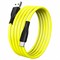Кабель S21 USB – Type-C, 1 м, 3 А, SMARTBUY, для зарядки и передачи данных, желтый, 93409, iK-3112-S21by - фото 14883320