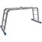 Алюминиевая лестница трансформер LadderBel LT433PROF - фото 14898470