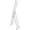 Трехсекционная алюминиевая лестница LadderBel LS308 - фото 14899127