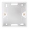 Настенная коробка под лицевые панели и розетки NIKOMAX NMC-BB80X80-WT - фото 14902865