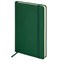 Ежедневник недатированный А5 138х213 мм, BRAUBERG "Base", под кожу, 160 л., темно-зеленый, 116257 - фото 14916056