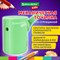 Точилка механическая BRAUBERG KIDS, для простых и цветных карандашей, корпус мятный, крепление к столу, 272003 - фото 14919248