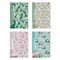 Тетрадь А4 80 л., HATBER, гребень, клетка, матовая ламинация, "Floral collection" (микс в спайке), 082972, 80Т4лВ1гр - фото 14922873