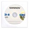 Диск CD-R SONNEN, 700 Mb, 52x, бумажный конверт (1 штука), 512573 - фото 14927581