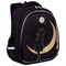 Ранец GRIZZLY анатомическая спинка, c брелоком, для девочек, "NIGHT CAT", 36х28х20 см, RAz-286-1/1 - фото 14956941