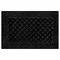 Коврик придверный 60х90 см, ЧЕРНЫЙ, грязезащитный, 430 г/м2, фактурный рисунок ЧЕШУЙКИ, ЛЮБАША, 701060 - фото 14969340