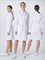 Халат женский Сансара-001 (тк.Смесовая,160) MedLine, белый - фото 14984765