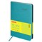 Ежедневник датированный 2026 А5 138x213 мм, BRAUBERG "Stylish", под кожу, гибкий, бирюзовый, 117098 - фото 14988562