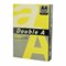 Бумага цветная DOUBLE A, А4, 80 г/м2, 500 л., интенсив, желтая - фото 14995140