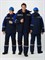 Костюм зимний Вектрон-2 СОП (тк.Смесовая,240) п/к, т.синий/черный/васильковый - фото 14998014