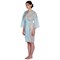Халат-кимоно с рукавами голубой ЧИСТОВЬЕ, КОМПЛЕКТ 5 шт., СМС, 02-190 - фото 15018009