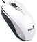 Мышь DX-110, USB, G5, белая (white, optical 1000dpi, подходит под обе руки) - фото 15029718