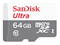 Карта памяти SanDisk Ultra® 64GB microSDXC 100MB/s Class 10 UHS-I - фото 15030085