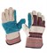 Перчатки спилковые комбинированные с усилением - фото 15039722