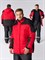 Куртка зимняя Европа (тк.Дюспо), красный/черный - фото 15041065