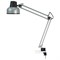 Настольная лампа светильник Бета на струбцине, цоколь Е27, серебро - фото 15047477