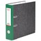 Папка-регистратор ОФИСМАГ, фактура стандарт, с мраморным покрытием, 75 мм, зеленый корешок, 225585 - фото 15055297