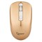 Мышь беспроводная бесшумная GEMBIRD MUSW-400-G, 3 кнопки+1 колесо-кнопка, оптическая, бело-золотая - фото 15058297