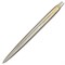 Ручка шариковая PARKER "Jotter Core Stainless Steel GT", ежедневник А5 черный, пакет, 880886 - фото 15060963