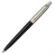 Ручка шариковая PARKER "Jotter Plastic CT", корпус черный, ежедневник А5 черный, золотой срез, пакет, 880894 - фото 15060971