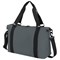 Сумка спортивная HEIKKI QUICK MOVE (ХЕЙКИ), карман на молнии, багажная лента, серая, 41х32х15 см, 273879 - фото 15106127