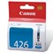 Картридж струйный CANON (CLI-426C) Pixma MG5140/MG5240/MG6140/MG8140, голубой, оригинальный, 446 стр, 4557B001 - фото 15109474