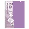 Тетрадь обложка пластик, А4 80 л., гребень мягкий, вырубка для ручки, клетка, BRAUBERG, сиреневый, 405374 - фото 15150896