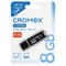 Флеш-диск 8 GB, CROMEX (КРОМЕКС) Standard USB 2.0, черный, 514157 - фото 15166779