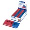 Ластик BRAUBERG "Assistant 80", 41х14х8 мм, красно-синий, прямоугольный, скошенные края, 221034 - фото 15175213