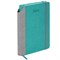 Ежедневник датированный 2026 А5 138x213 мм, BRAUBERG "Mosaic", под кожу, держатель для ручки, бирюза, 117110 - фото 15177046