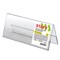 Подставка настольная для презентаций 210х80 мм (домик), двусторонняя, ПЭТ, STAFF, 291391 - фото 15180535