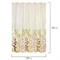 Шторка для ванной ПОЛИЭСТЕР, 180х180 см, кольца в комплекте, ФЛОРА, PRIMILA (ПРИМИЛА), 700080 - фото 15180634