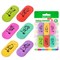 Ластики BRAUBERG KIDS "Fruits", НАБОР 6 штук, 50х23х10 мм, овальные, ассорти, 272669 - фото 15208467