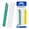 Ластик выдвижной + 2 сменных ластика BRAUBERG "TRIOS", 124х12х12 мм, бирюзовый корпус, 272693 - фото 15208474