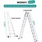 Лестница-стремянка WORKY ARD259179 - фото 15214556